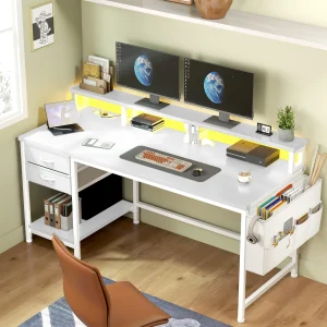 Desk with Remote Control RGB Light