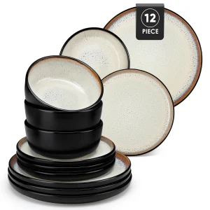 12/16 Piece Ceramic Dinnerware Set